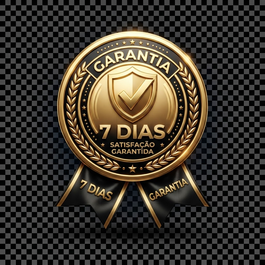 Selo de garantia incondicional de 7 dias